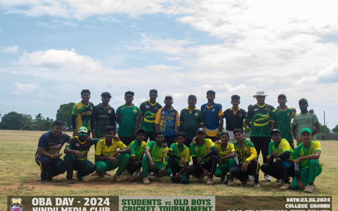 OBA Day Cricket Match Showcases Thrilling Old Boys vs. Students Encounter